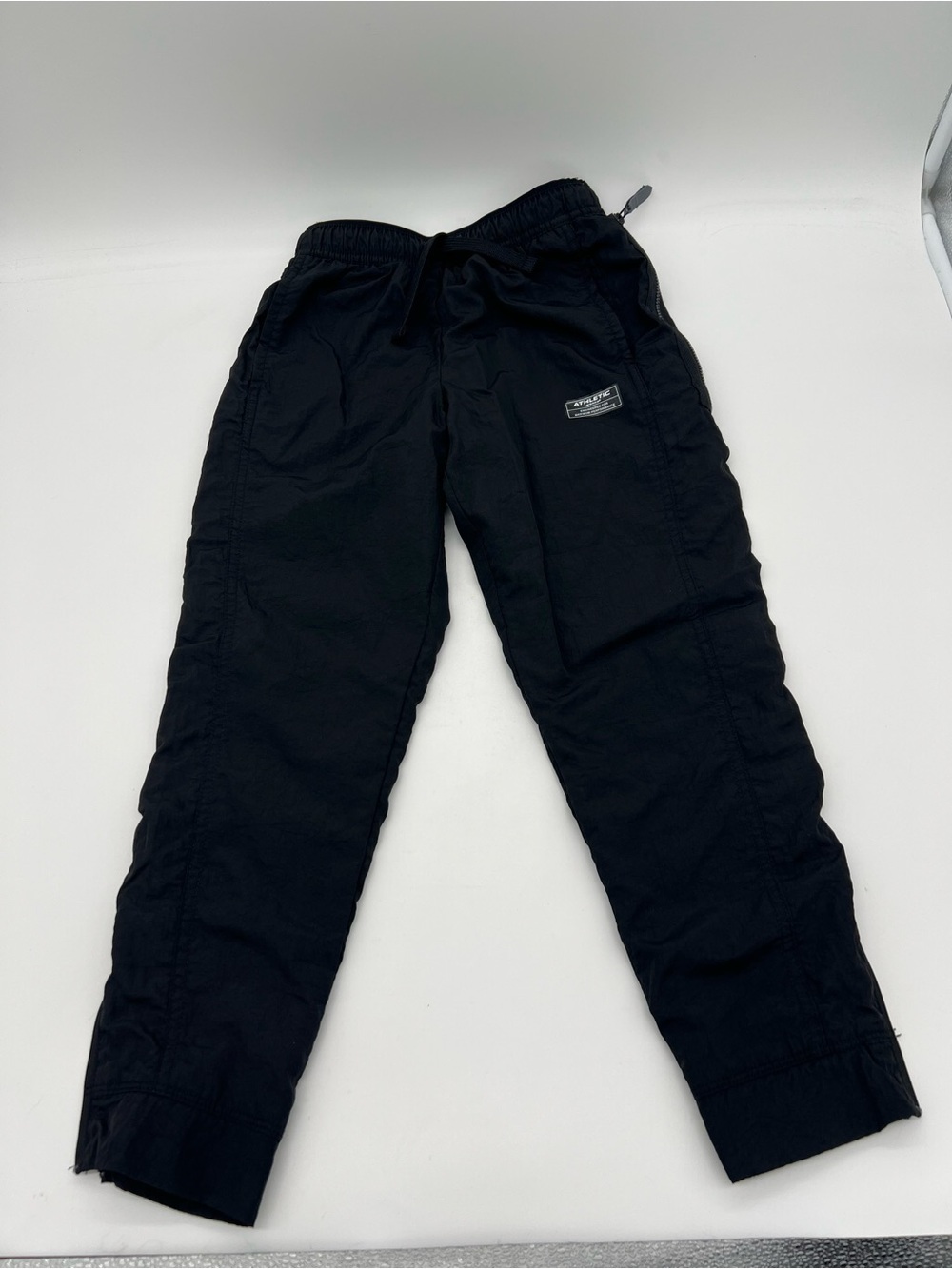 Athletic Works boys Nylon Pants Black Sz S 6/7